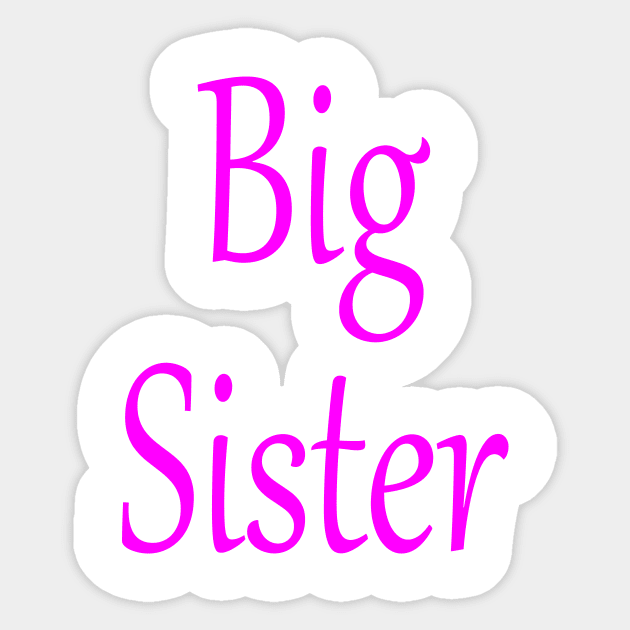 Big Sister Sticker by Family of siblings